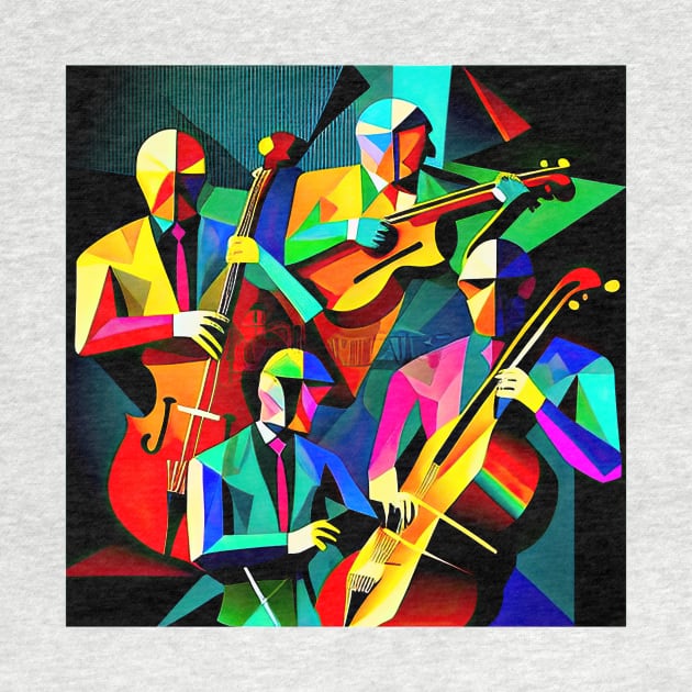 Quartet of Musicians by Tarrby